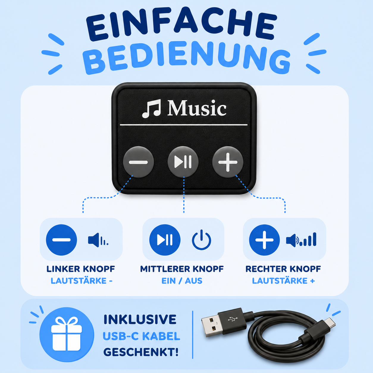 Kinder-Kopfhörer Stirnband